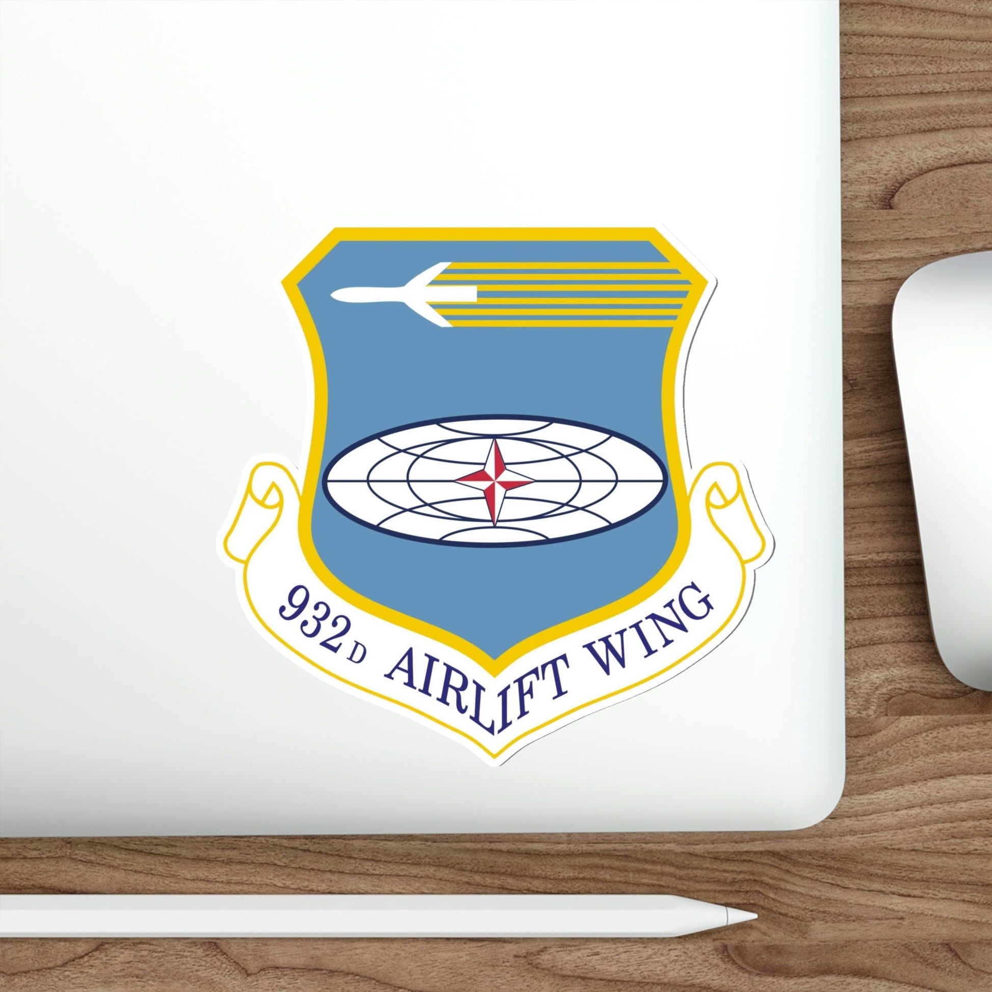 932 Airlift Wing AFRC (U.S. Air Force) STICKER Vinyl Die-Cut Decal-The Sticker Space