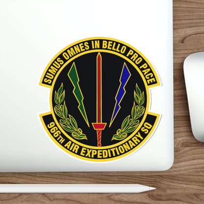 966th Air Expeditionary Squadron (U.S. Air Force) STICKER Vinyl Die-Cut Decal-The Sticker Space