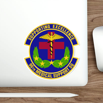 96th Medical Support Squadron (U.S. Air Force) STICKER Vinyl Die-Cut Decal-The Sticker Space