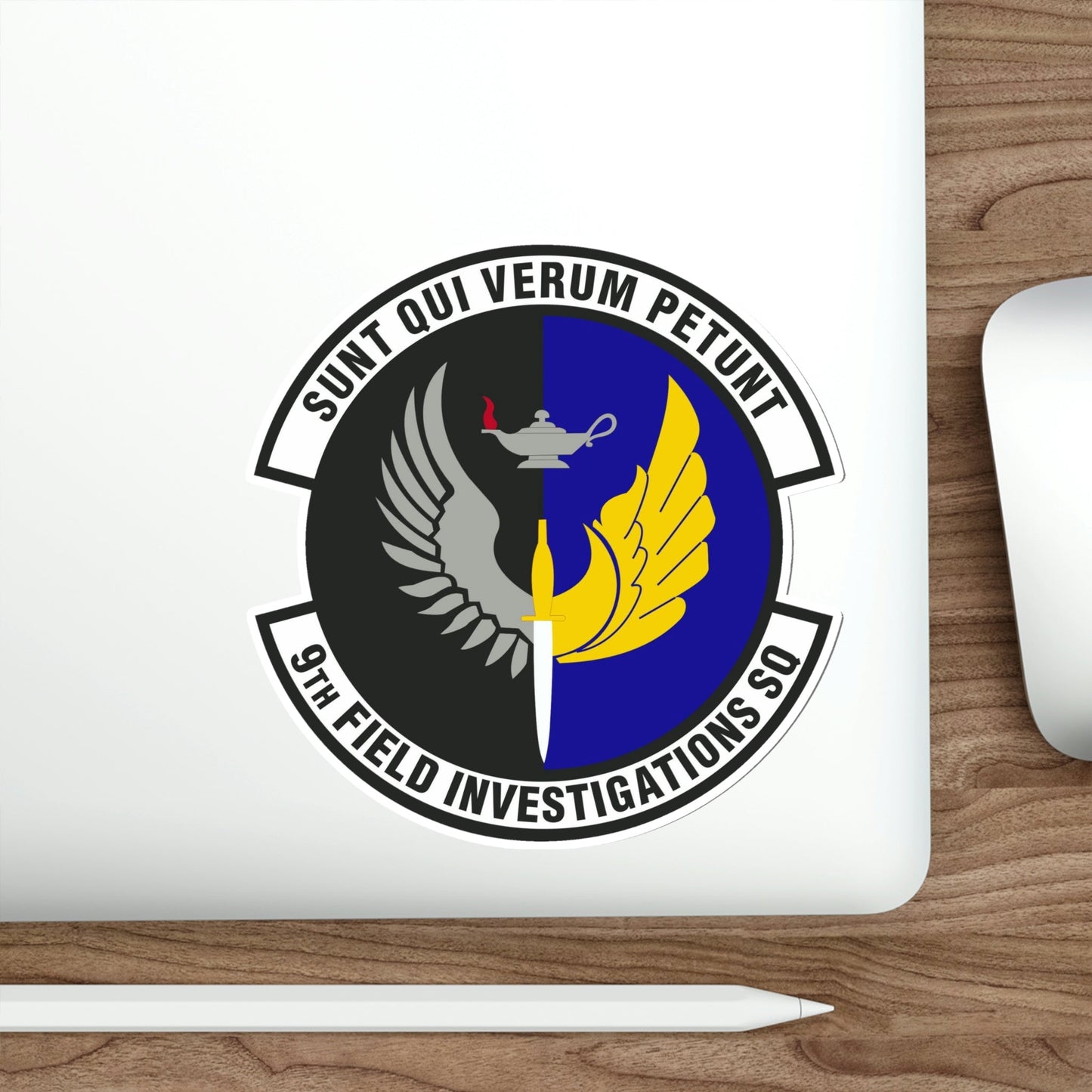 9th Field Investigations Squadron (U.S. Air Force) STICKER Vinyl Die-Cut Decal-The Sticker Space