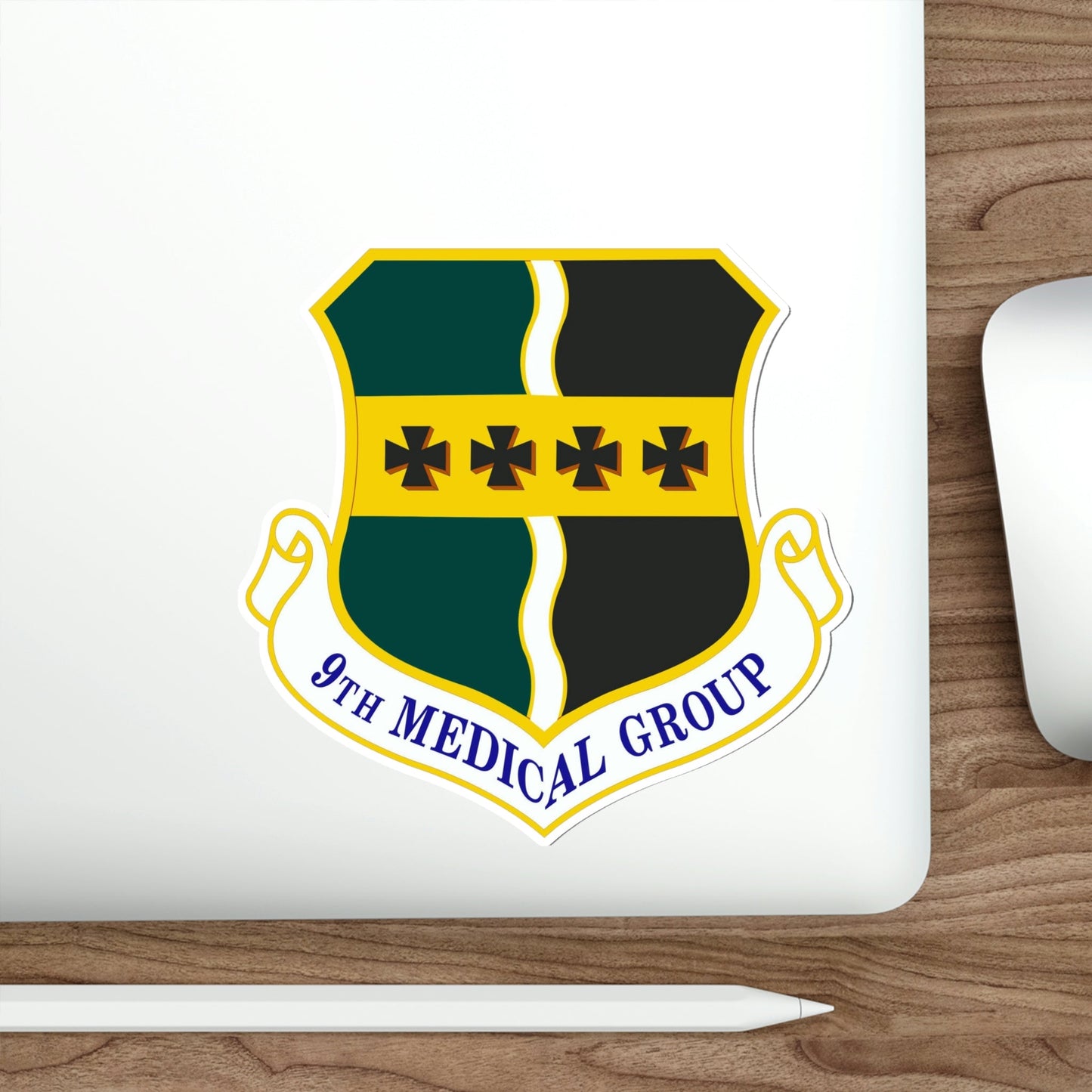 9th Medical Group (U.S. Air Force) STICKER Vinyl Die-Cut Decal-The Sticker Space