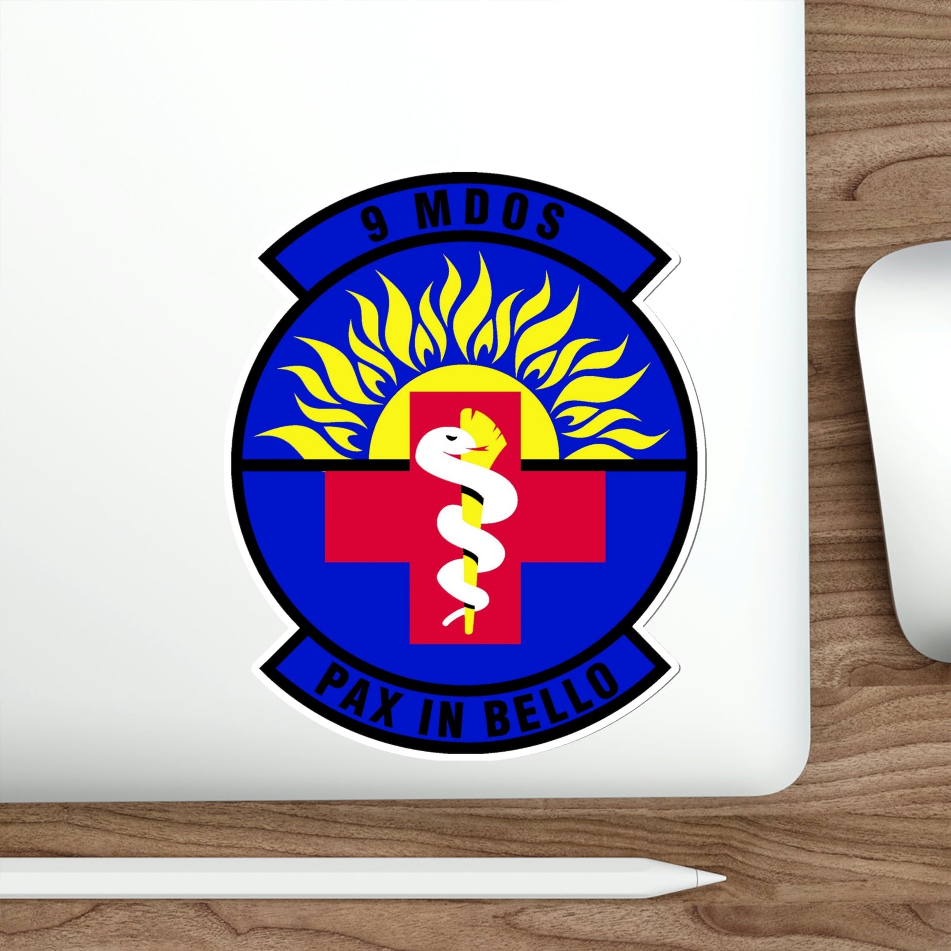 9th Medical Operations Squadron (U.S. Air Force) STICKER Vinyl Die-Cut Decal-The Sticker Space