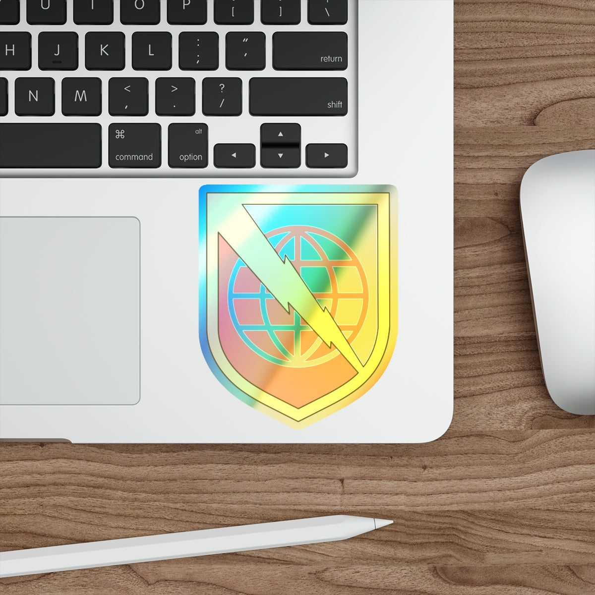 9th Signal Command (U.S. Army) Holographic STICKER Die-Cut Vinyl Decal-The Sticker Space