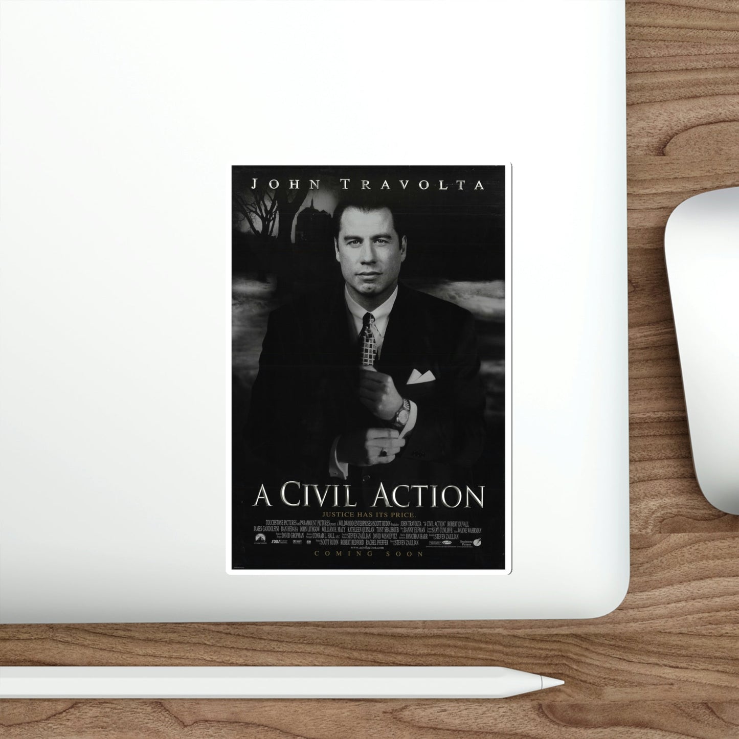 A Civil Action 1998 Movie Poster STICKER Vinyl Die-Cut Decal-The Sticker Space