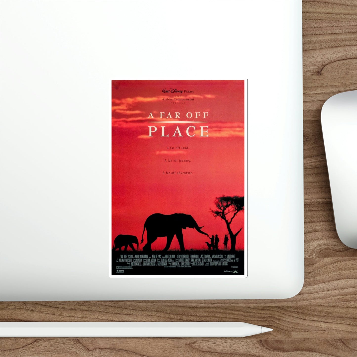 A Far Off Place 1993 Movie Poster STICKER Vinyl Die-Cut Decal-The Sticker Space