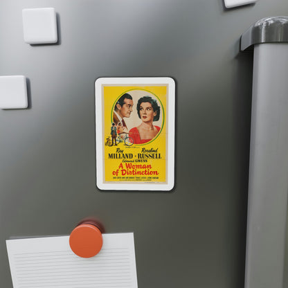 A Woman of Distinction 1950 Movie Poster Die-Cut Magnet-The Sticker Space