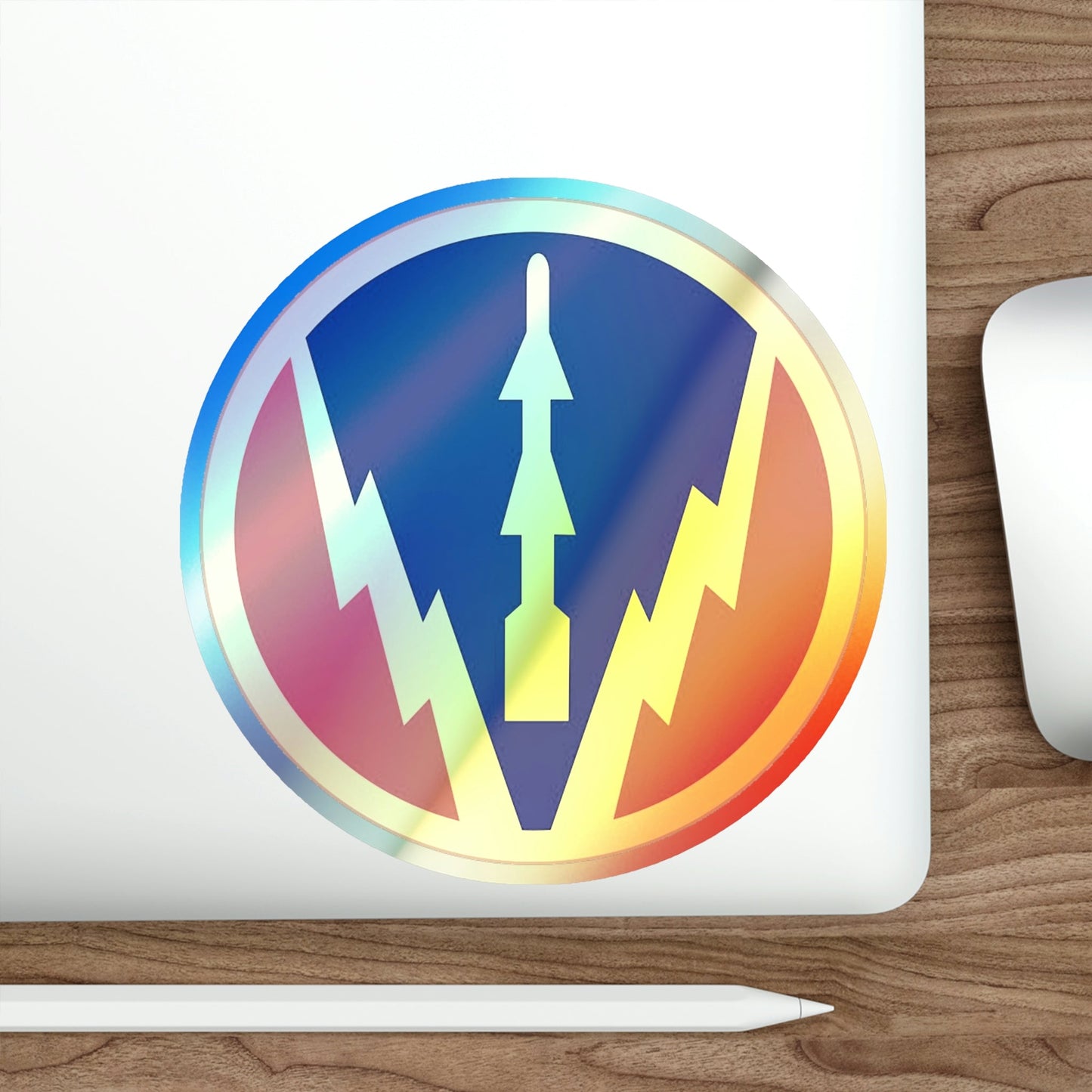 Air Defense Artillery Center and School (U.S. Army) Holographic STICKER Die-Cut Vinyl Decal-The Sticker Space