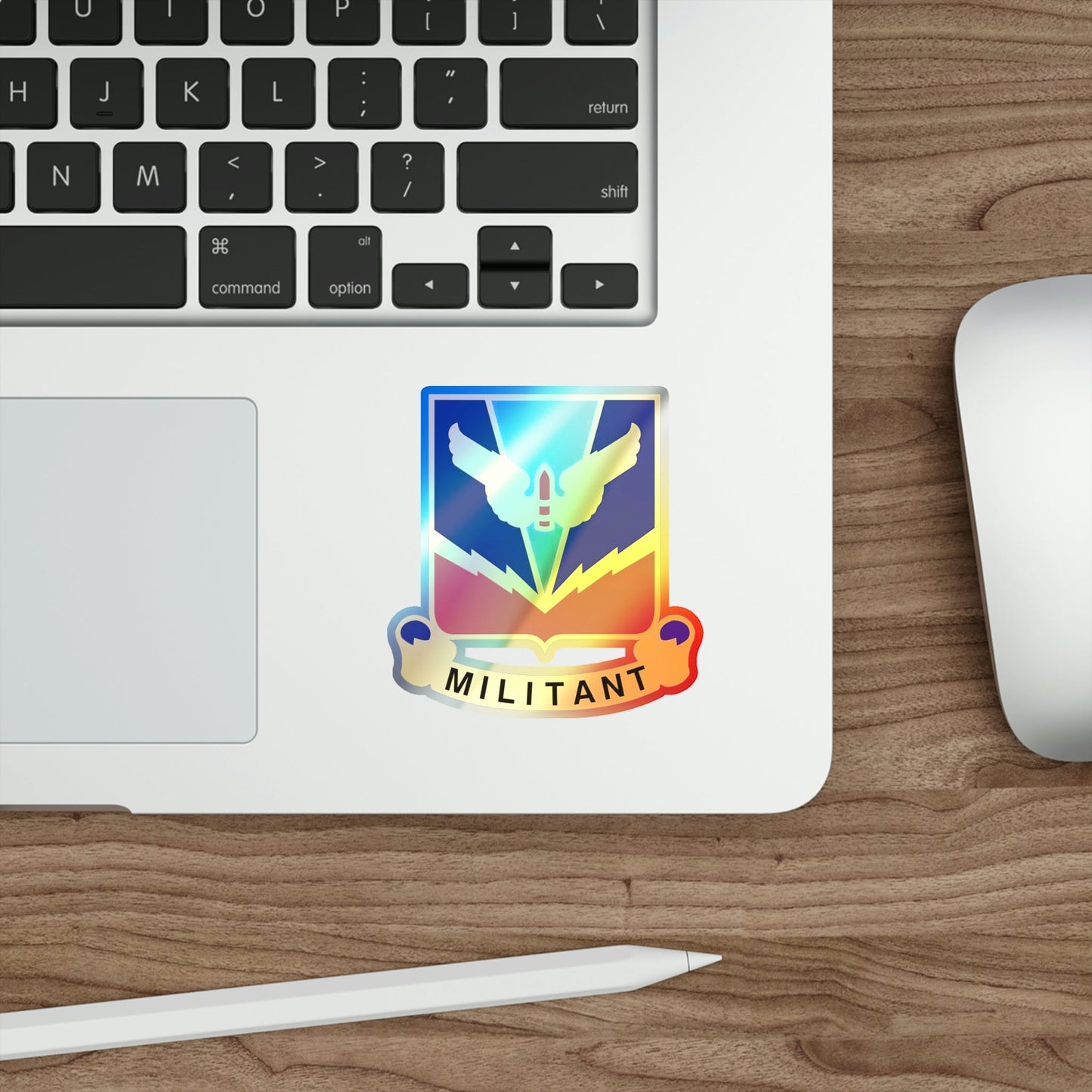 Air Defense Artillery Center and School v2 (U.S. Army) Holographic STICKER Die-Cut Vinyl Decal-The Sticker Space