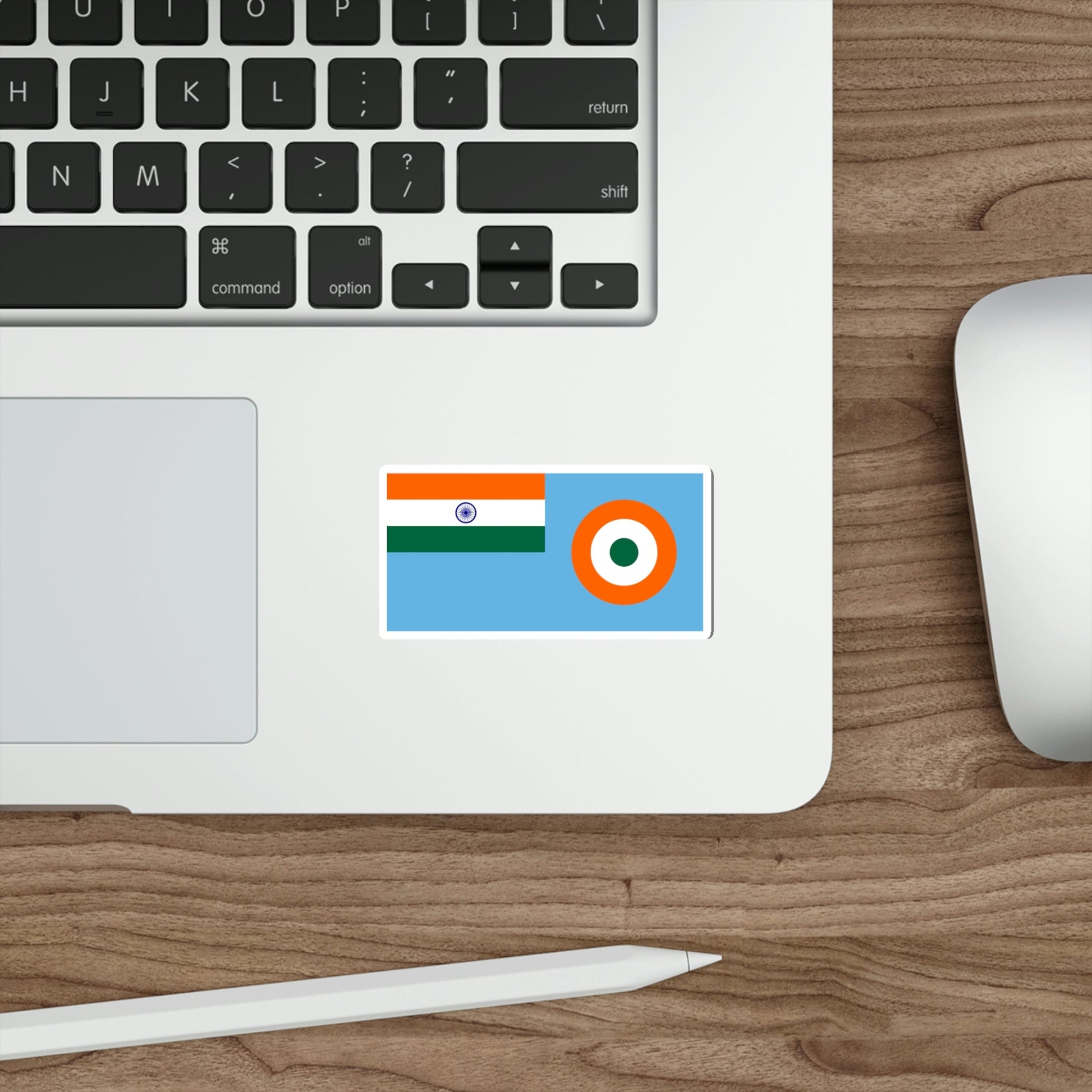 Air Force Ensign of India (India) STICKER Vinyl Die-Cut Decal-The Sticker Space