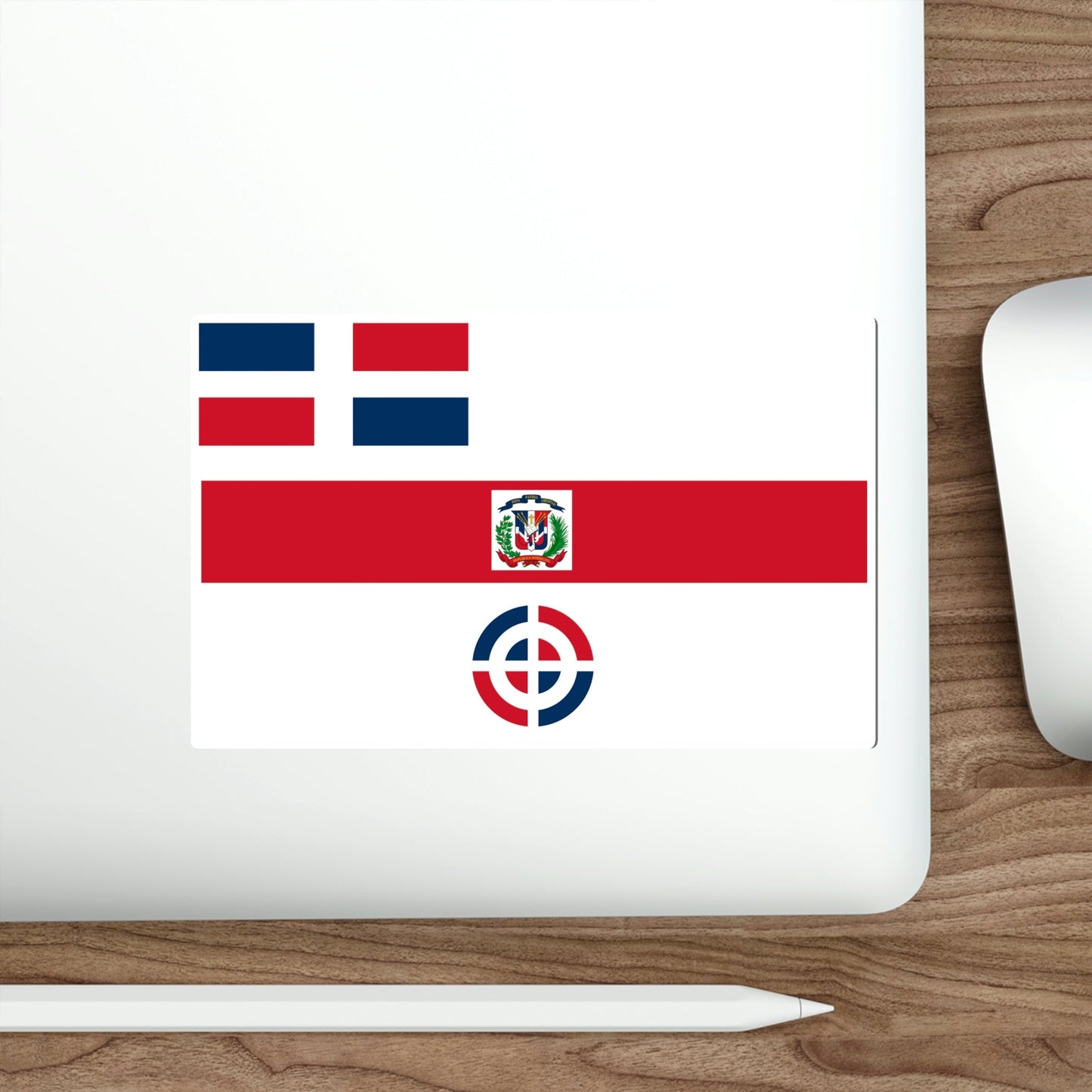 Air Force Ensign of the Dominican Republic STICKER Vinyl Die-Cut Decal-The Sticker Space