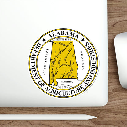 Alabama Department of Agriculture and Industries STICKER Vinyl Die-Cut Decal-The Sticker Space