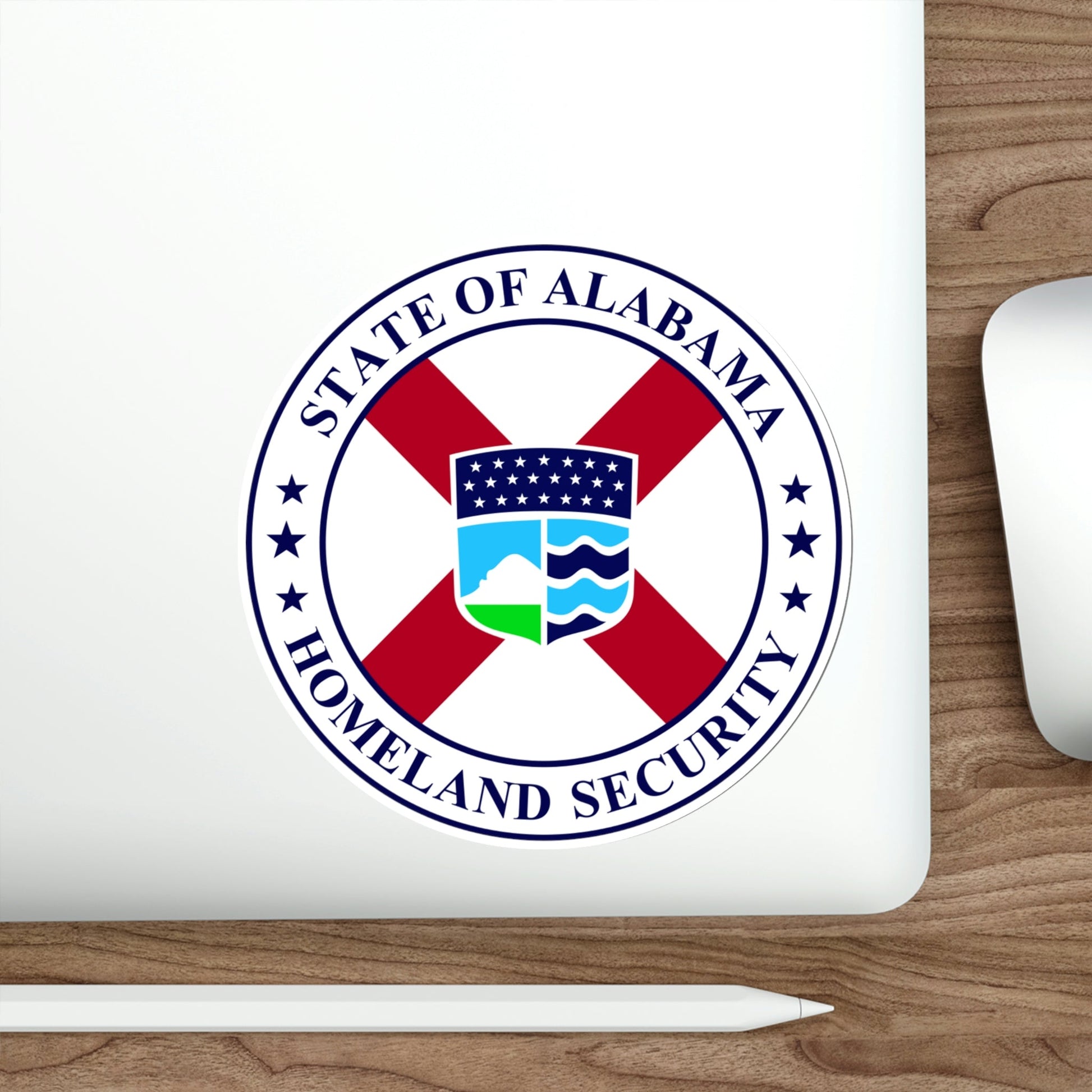 Alabama Department of Homeland Security STICKER Vinyl Die-Cut Decal-The Sticker Space