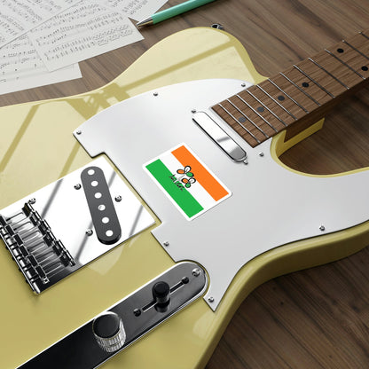 All India Trinamool Congress Flag (India) STICKER Vinyl Die-Cut Decal-The Sticker Space