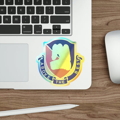 Aviation Center and School 2 (U.S. Army) Holographic STICKER Die-Cut Vinyl Decal-The Sticker Space