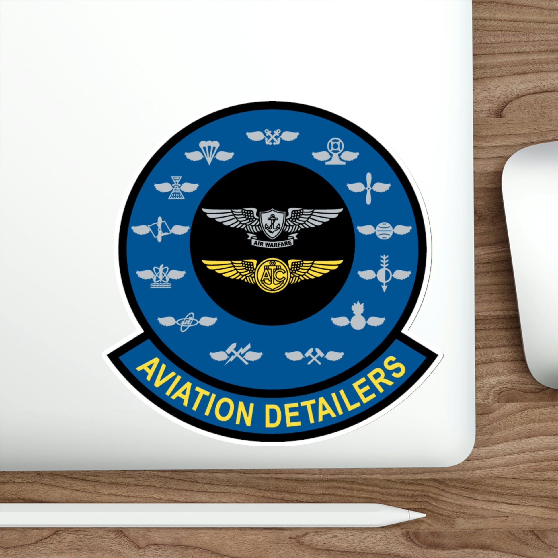Aviation Detailers (U.S. Navy) STICKER Vinyl Die-Cut Decal-The Sticker Space