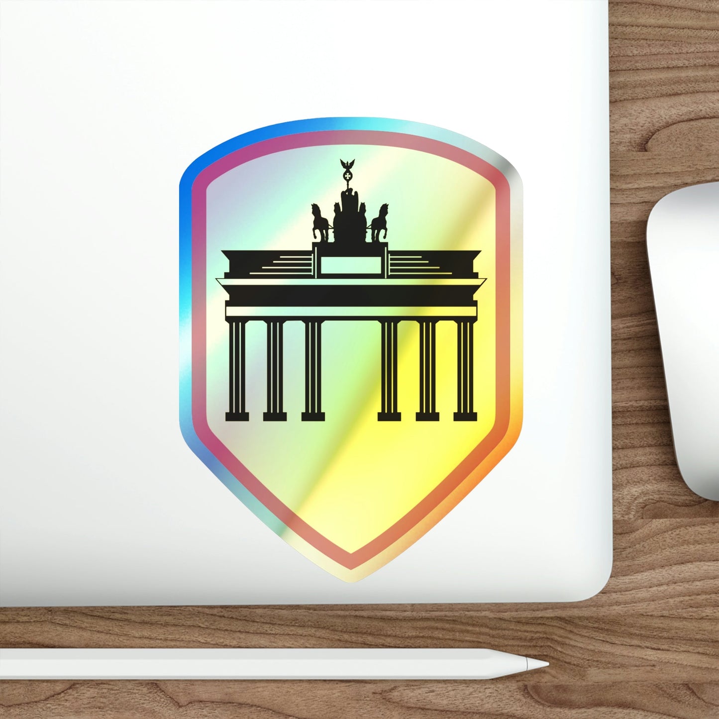 Berlin Command (U.S. Army) Holographic STICKER Die-Cut Vinyl Decal-The Sticker Space