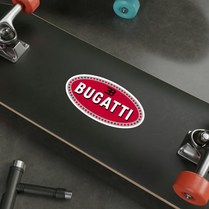 Bugatti Car Logo STICKER Vinyl Die-Cut Decal-The Sticker Space