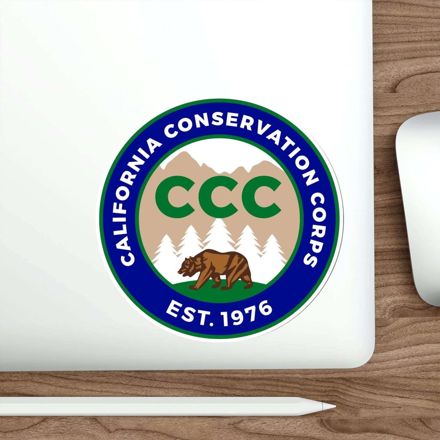 California Conservation Corps STICKER Vinyl Die-Cut Decal-The Sticker Space