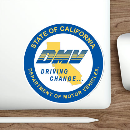 California Department of Motor Vehicles STICKER Vinyl Die-Cut Decal-The Sticker Space
