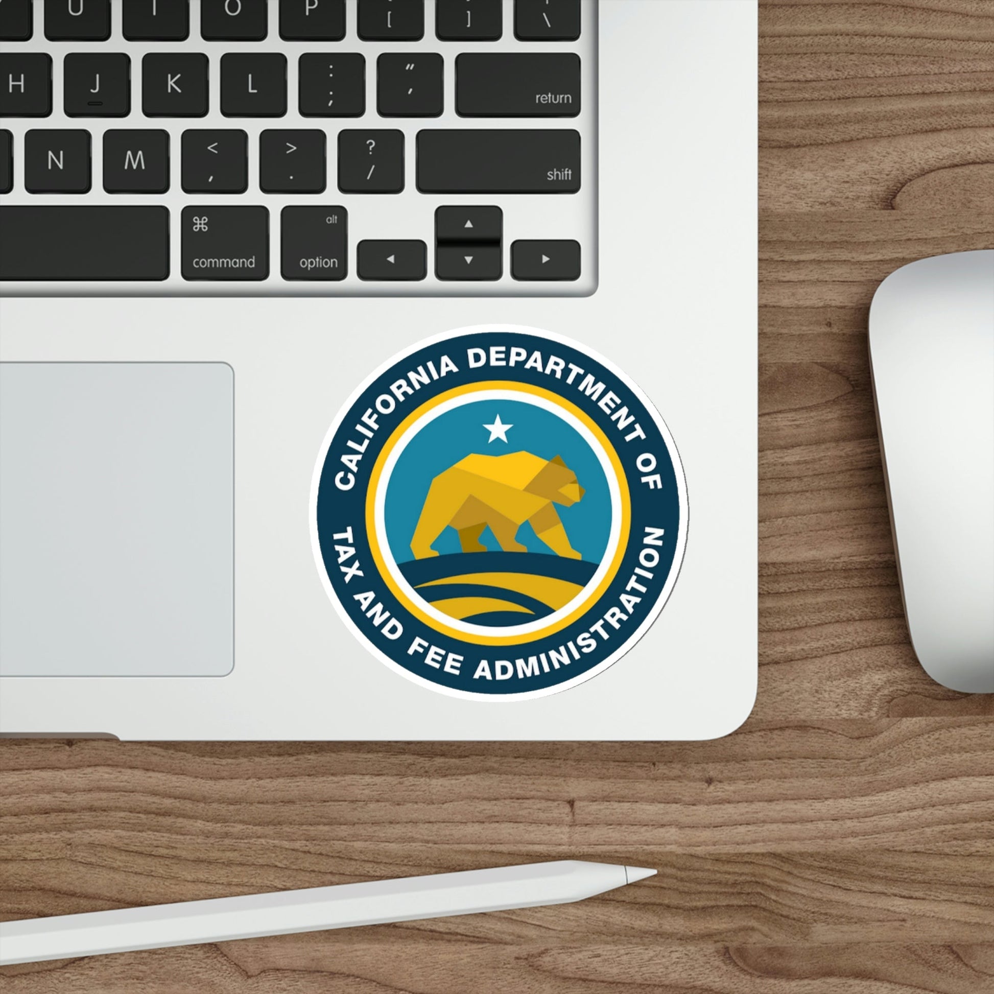 California Department of Tax and Fee Administration STICKER Vinyl Die-Cut Decal-The Sticker Space
