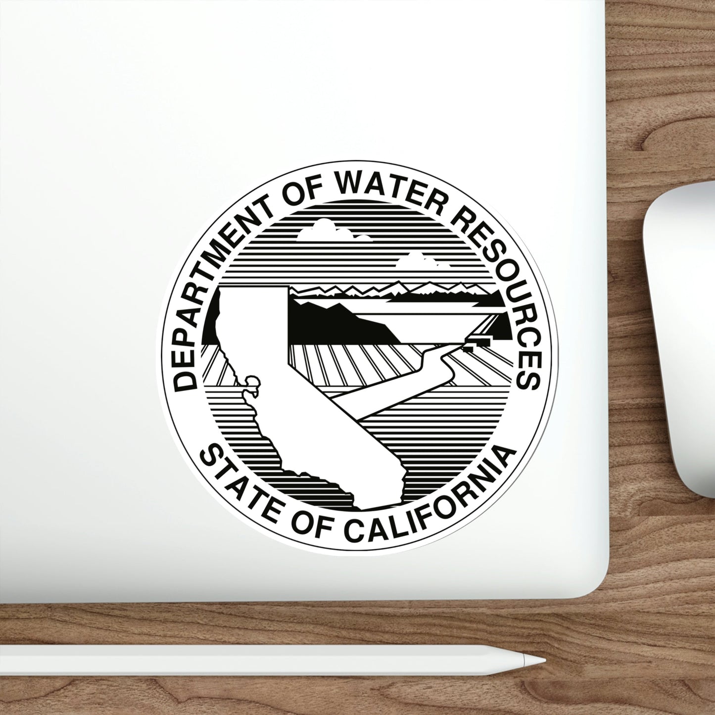 California Department of Water Resources STICKER Vinyl Die-Cut Decal-The Sticker Space
