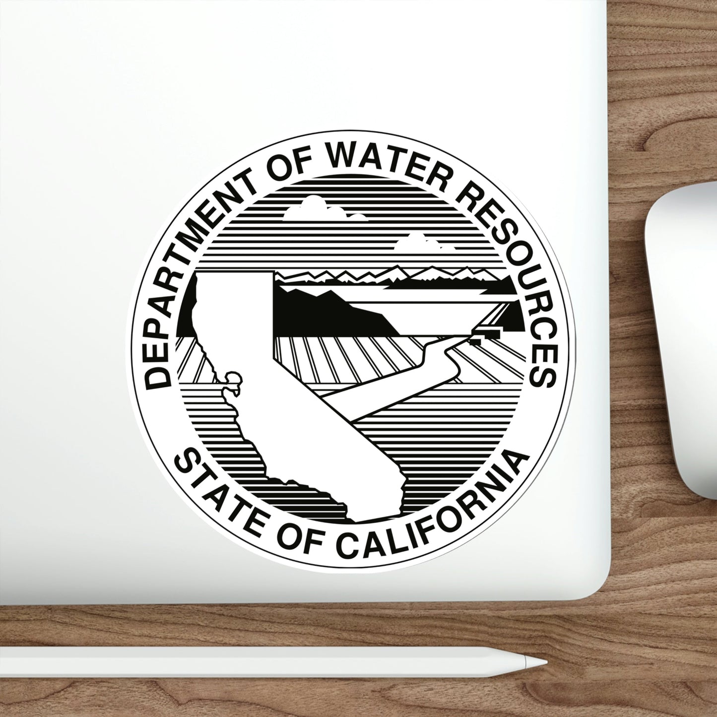 California Department of Water Resources STICKER Vinyl Die-Cut Decal-The Sticker Space