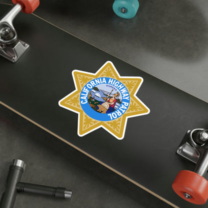 California Highway Patrol STICKER Vinyl Die-Cut Decal-The Sticker Space
