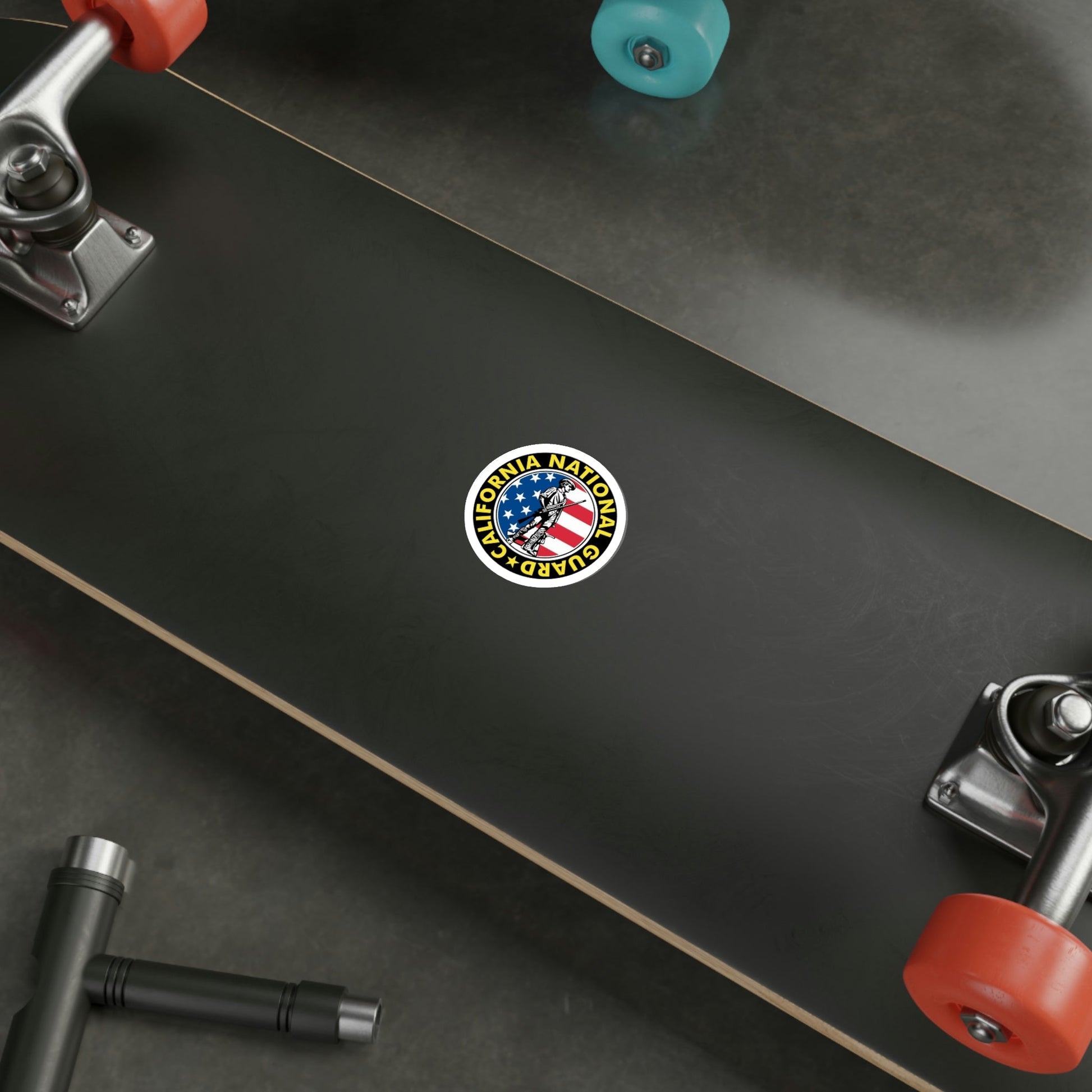 California National Guard STICKER Vinyl Die-Cut Decal-The Sticker Space