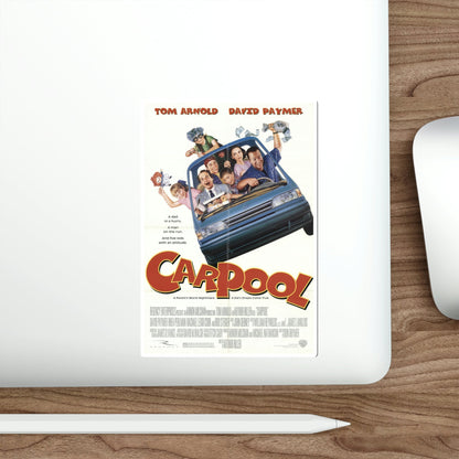 Carpool 1996 Movie Poster STICKER Vinyl Die-Cut Decal-The Sticker Space