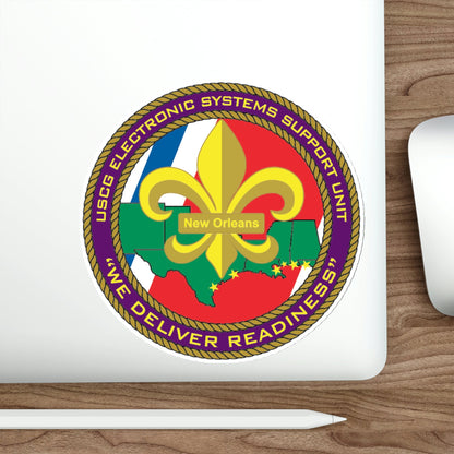 CG ESU New Orleans (U.S. Coast Guard) STICKER Vinyl Die-Cut Decal-The Sticker Space