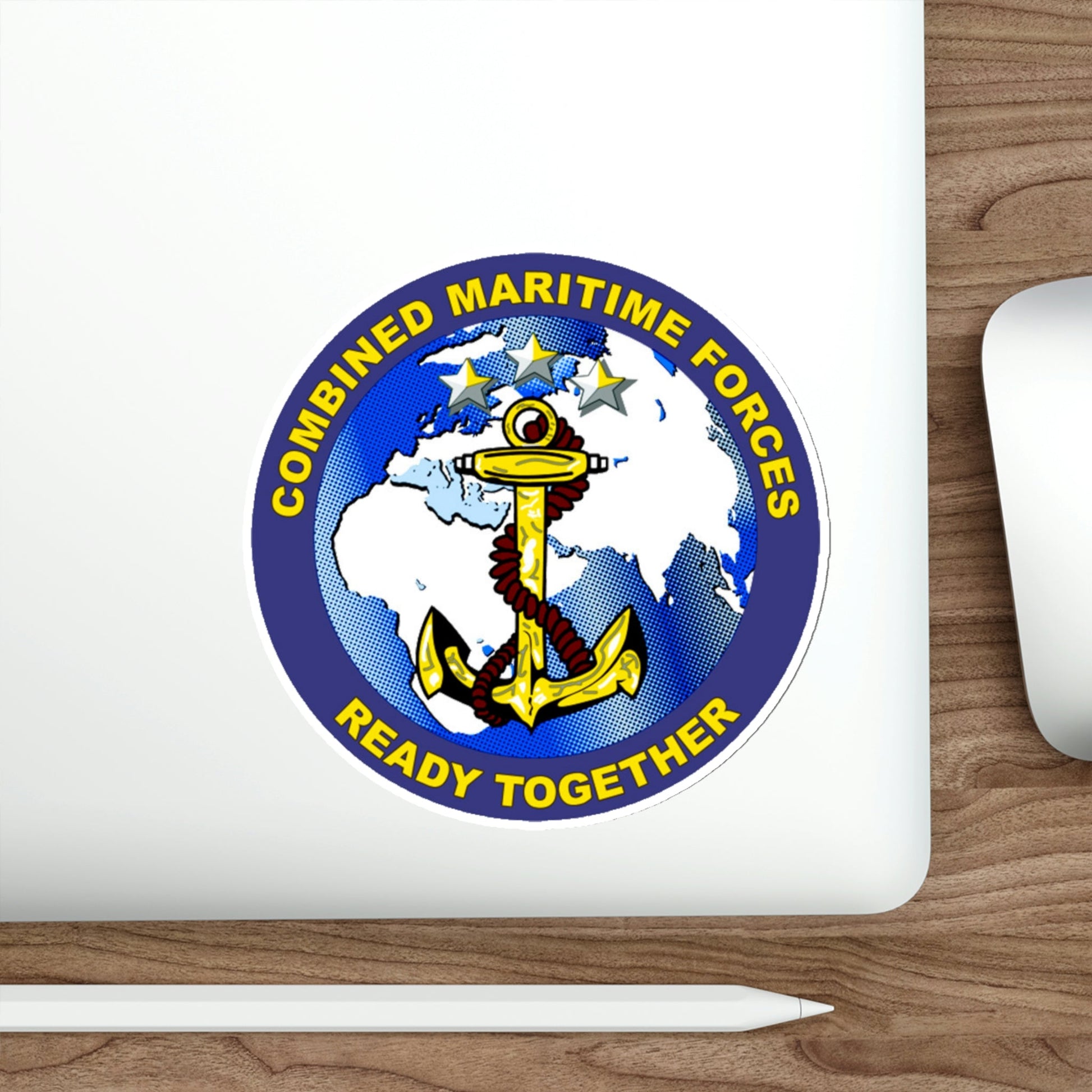 Combined Maritime Forces (U.S. Navy) STICKER Vinyl Die-Cut Decal-The Sticker Space