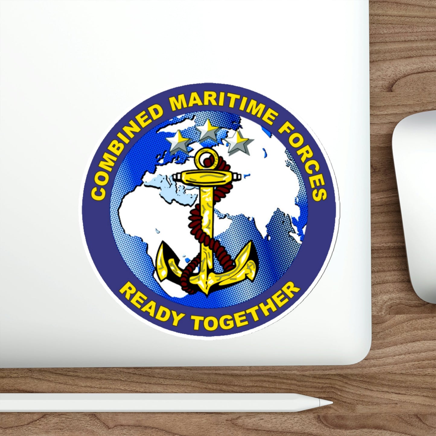 Combined Maritime Forces (U.S. Navy) STICKER Vinyl Die-Cut Decal-The Sticker Space