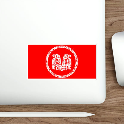 Council of the Haida Nation Flag STICKER Vinyl Die-Cut Decal-The Sticker Space