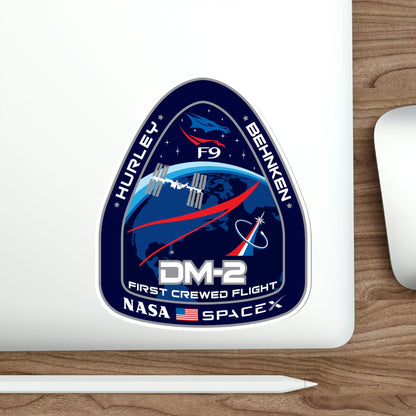 Crew Dragon Demo-2 (SpaceX) STICKER Vinyl Die-Cut Decal-The Sticker Space