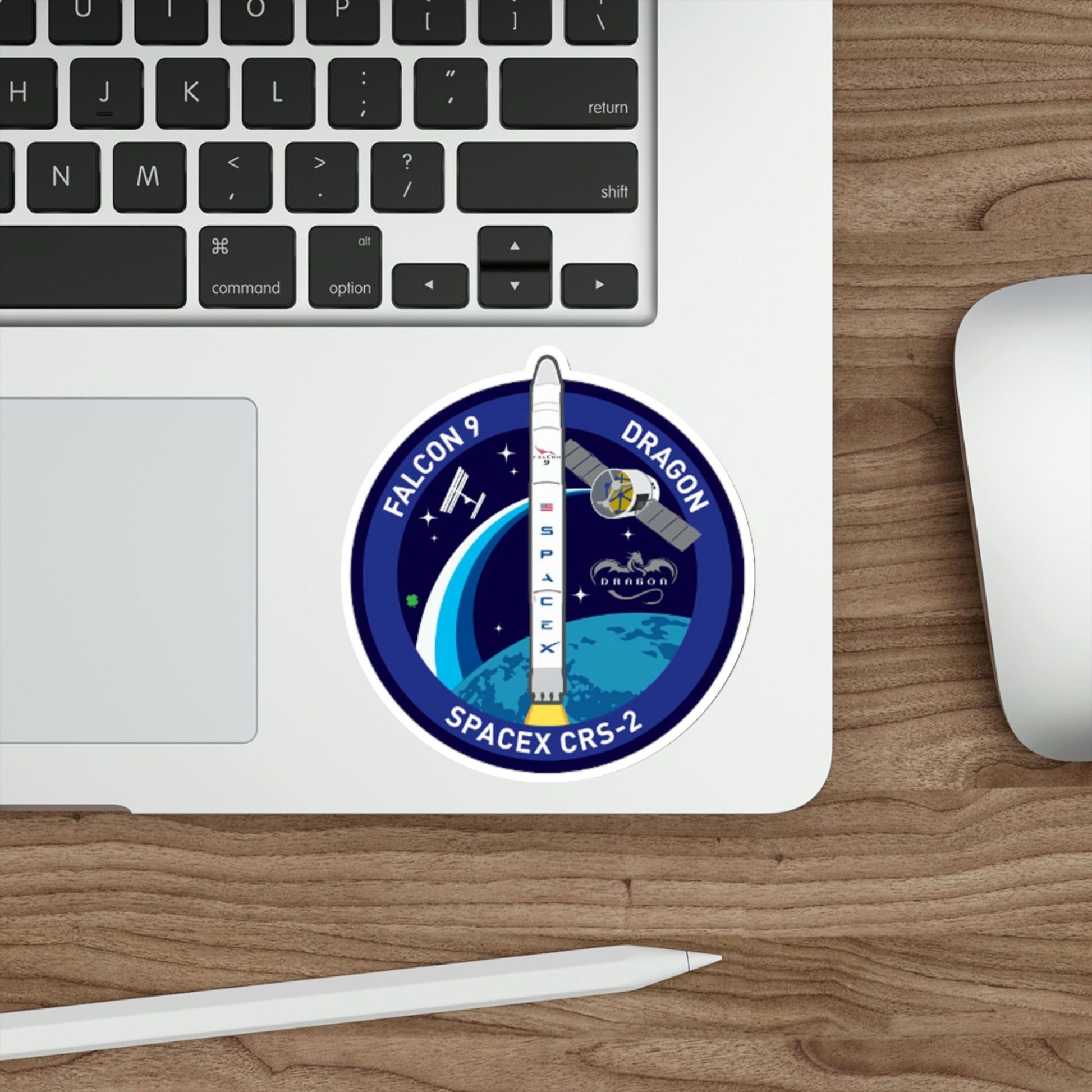 CRS-2 (SpaceX) STICKER Vinyl Die-Cut Decal-The Sticker Space