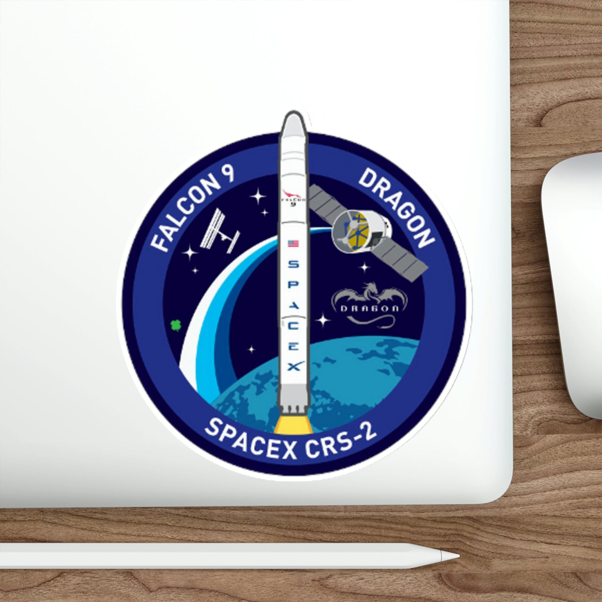 CRS-2 (SpaceX) STICKER Vinyl Die-Cut Decal-The Sticker Space