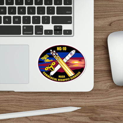 Cygnus NG-10 (SpaceX) STICKER Vinyl Die-Cut Decal-The Sticker Space