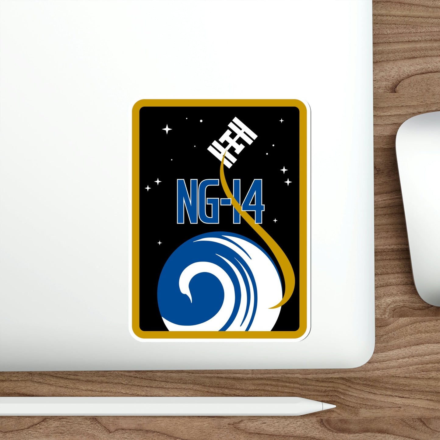Cygnus NG-14 (SpaceX) STICKER Vinyl Die-Cut Decal-The Sticker Space