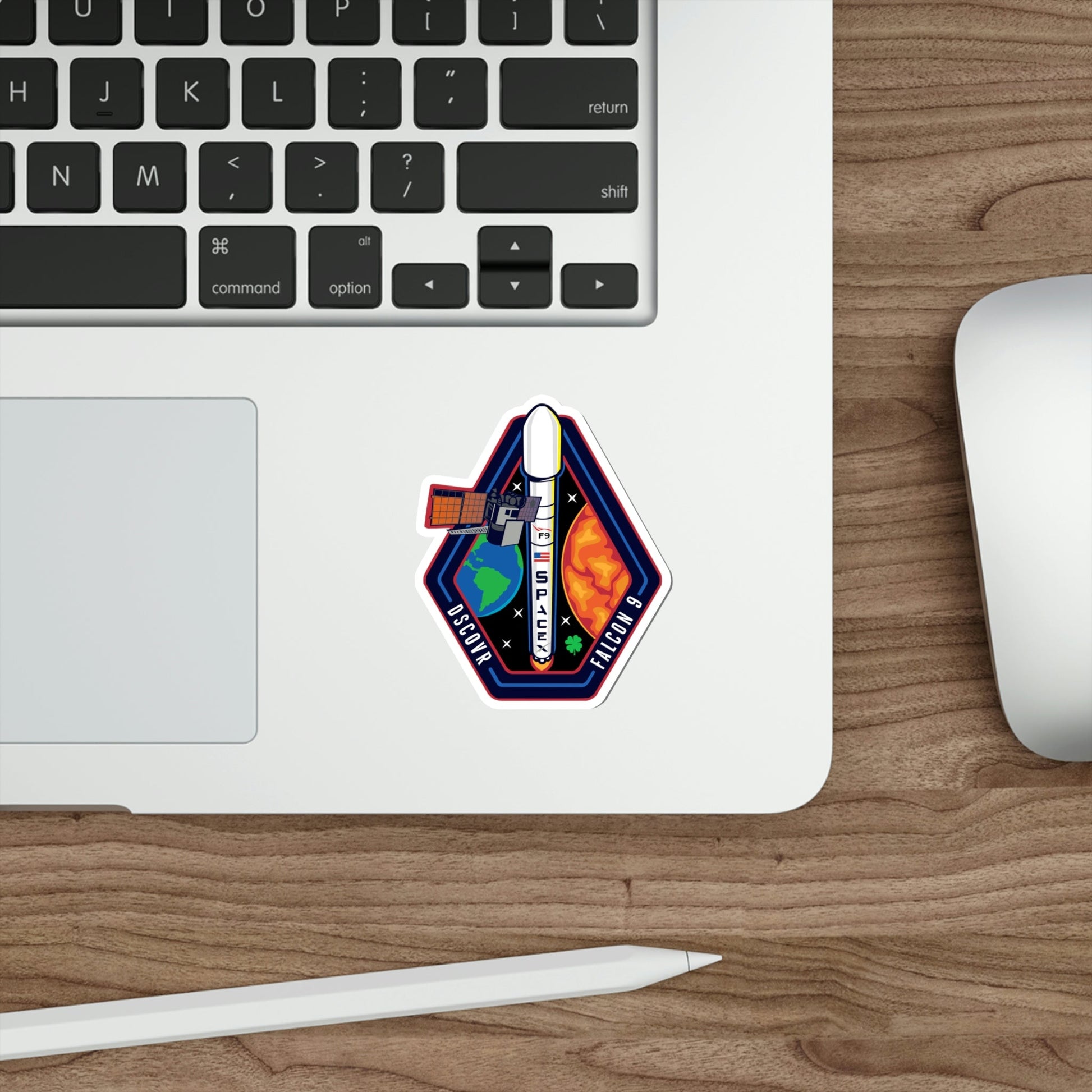 Deep Space Climate Observatory Falcon 9 CASSIOPE (SpaceX) STICKER Vinyl Die-Cut Decal-The Sticker Space