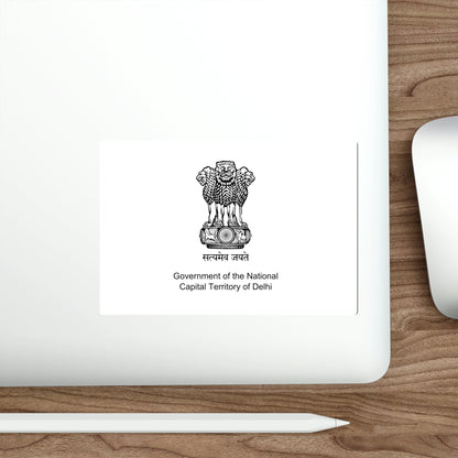 Delhi Capital Territory Flag (India) STICKER Vinyl Die-Cut Decal-The Sticker Space