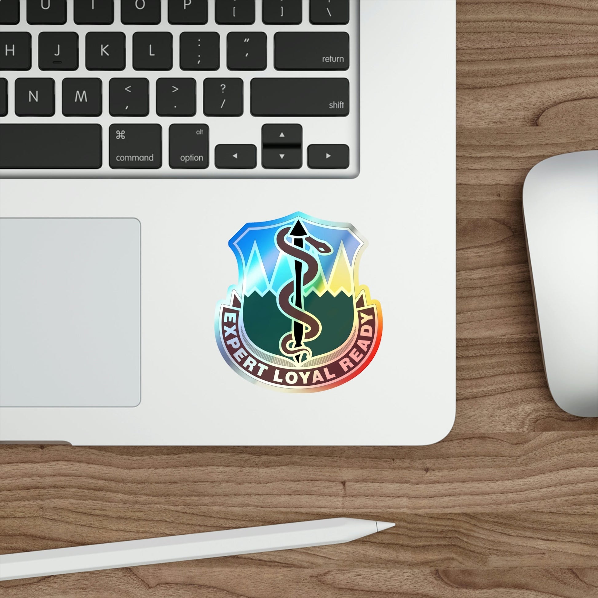 Dental Health Activity Fort Carson (U.S. Army) Holographic STICKER Die-Cut Vinyl Decal-The Sticker Space