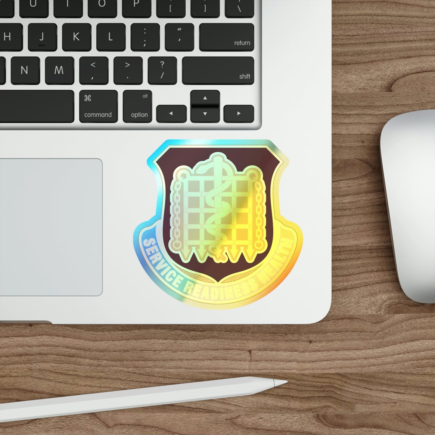 Dental Health Activity Fort Knox (U.S. Army) Holographic STICKER Die-Cut Vinyl Decal-The Sticker Space