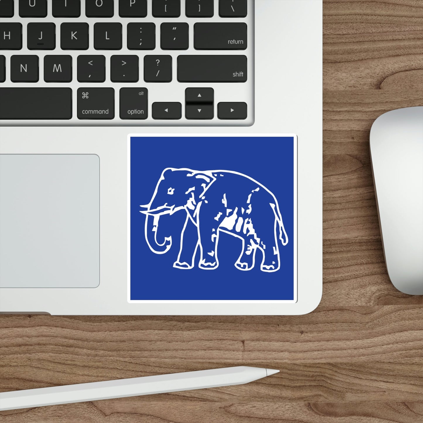 Elephant Bahujan Samaj Party Flag (India) STICKER Vinyl Die-Cut Decal-The Sticker Space