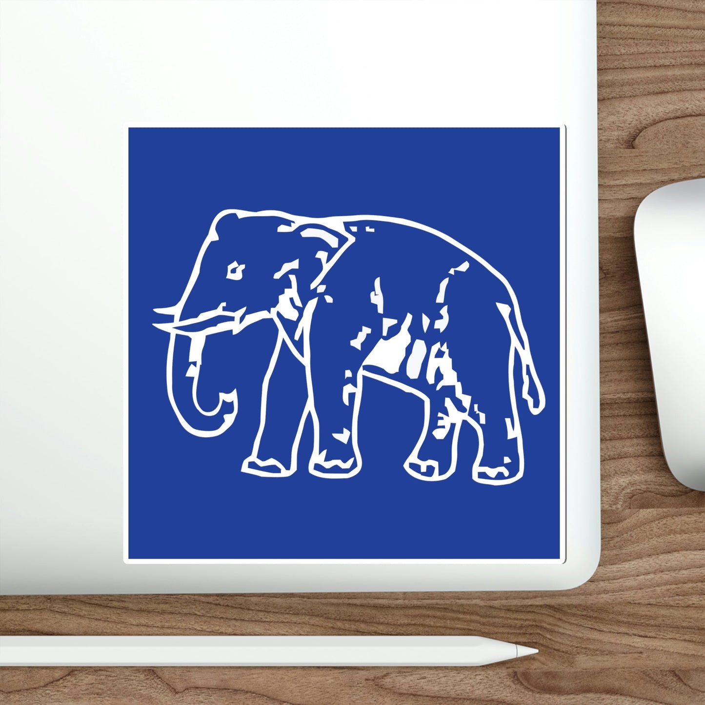 Elephant Bahujan Samaj Party Flag (India) STICKER Vinyl Die-Cut Decal-The Sticker Space