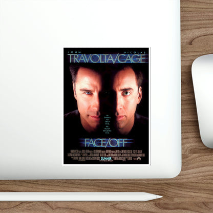 Face Off 1997 Movie Poster STICKER Vinyl Die-Cut Decal-The Sticker Space