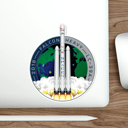 Falcon Heavy Demo (SpaceX) STICKER Vinyl Die-Cut Decal-The Sticker Space
