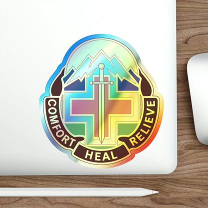 Fitzsimons Medical Center (U.S. Army) Holographic STICKER Die-Cut Vinyl Decal-The Sticker Space