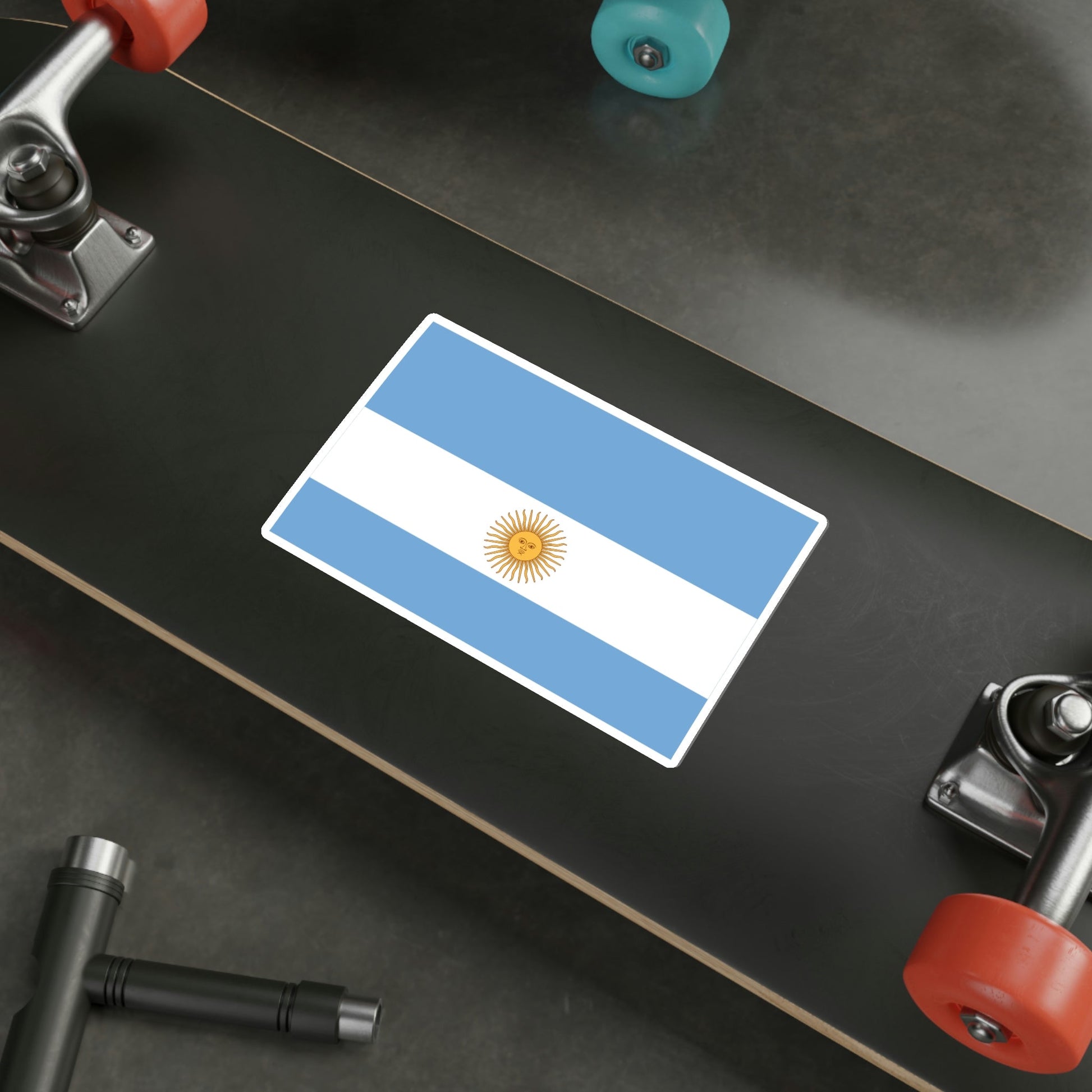 Flag de Marina Argentina 1818 STICKER Vinyl Die-Cut Decal-The Sticker Space