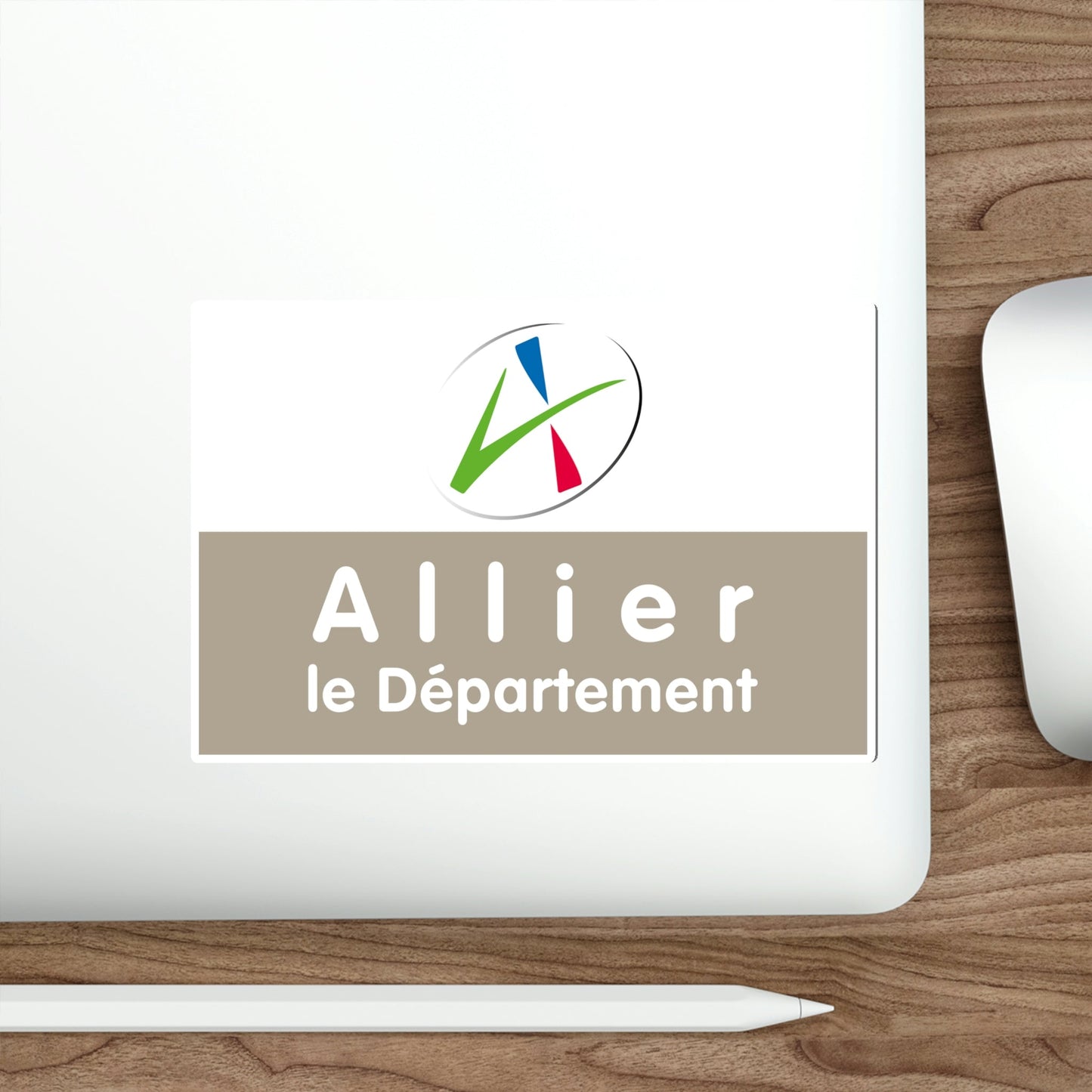 Flag of Allier France STICKER Vinyl Die-Cut Decal-The Sticker Space