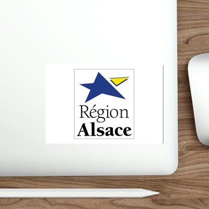 Flag of Alsace France 2 STICKER Vinyl Die-Cut Decal-The Sticker Space